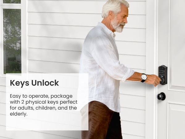 keyless entry door lock