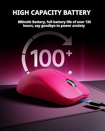 wireless gaming mouse bluetooth gaming mouse wired gaming mouse for laptop mac chromebook pc