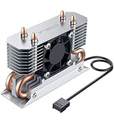 ineo M.2 2280 PCIe 5 SSD Rocket Heatsink Built-in Cooling Fan [M3]