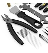 3D Printer Tools Kit, 45PCS 3D Printing Accessories for FDM/SLA Printer with Nozzle Cleaning Tool...