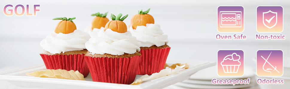 Cupcake Liners Red