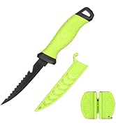 Seaknight Fishing Bait knife, 5 Inches Professional Fishing Knives Set, Stainless Steel Blade wit...