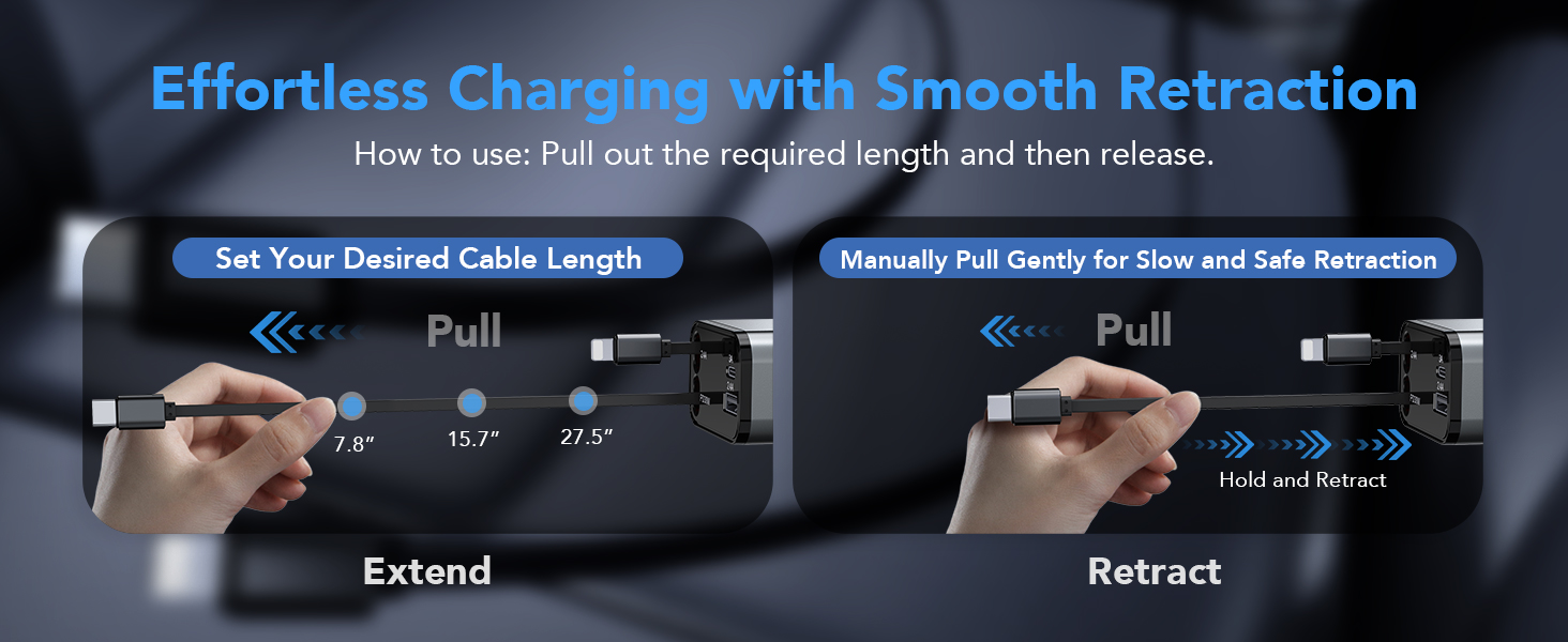 retractable car charger