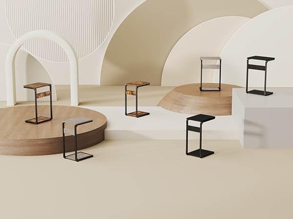 side table couch table couch table c shaped end table