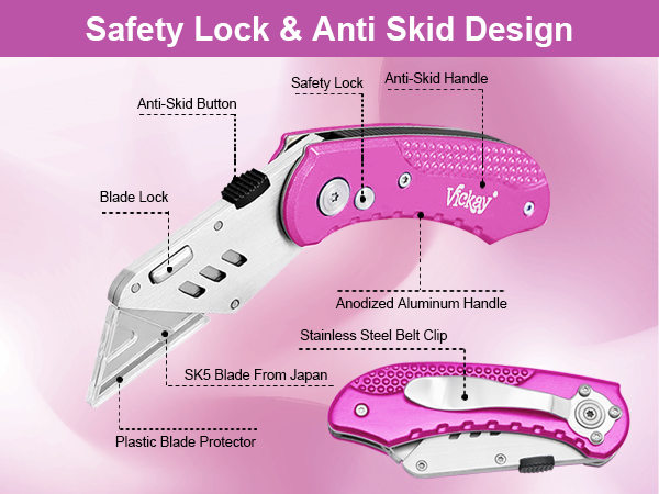 box cutter -hot pink-04S
