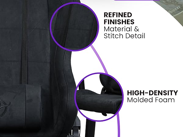Gaming chairs featuring sleek aesthetics &amp; durable materials