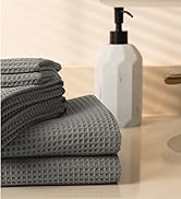 waffle bath towel