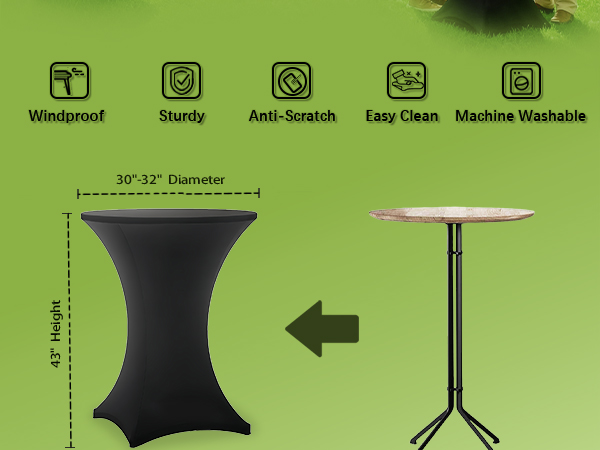 Cocktail Table Cover
