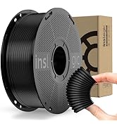 Inslogic TPU Filament 1.75mm, 95A Soft 3D Printer Filament, Flexible 3D Filament 1kg Spool (2.2 l...