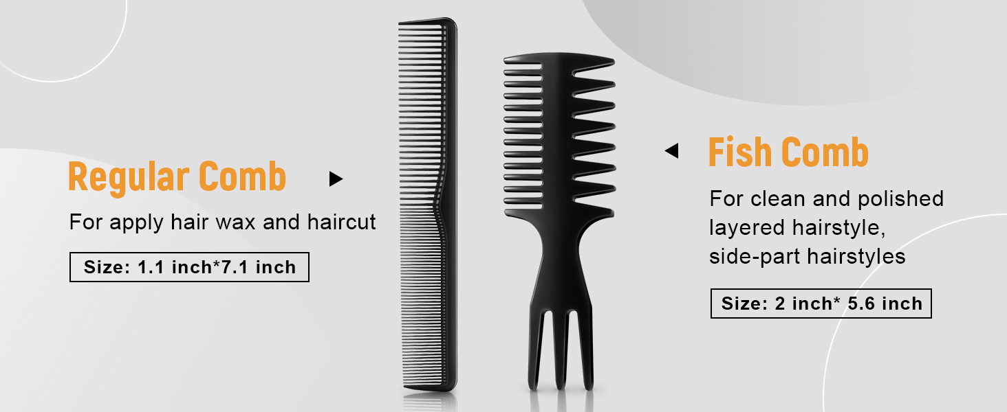 Regular Comb &amp; Fish Comb