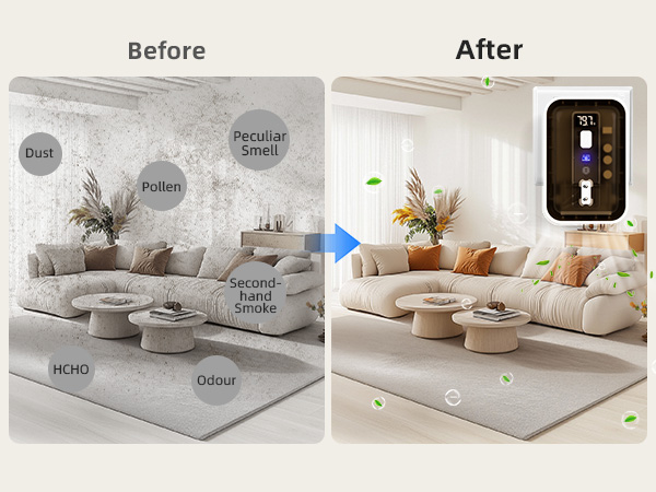 Reduce dust, dander, and allergens