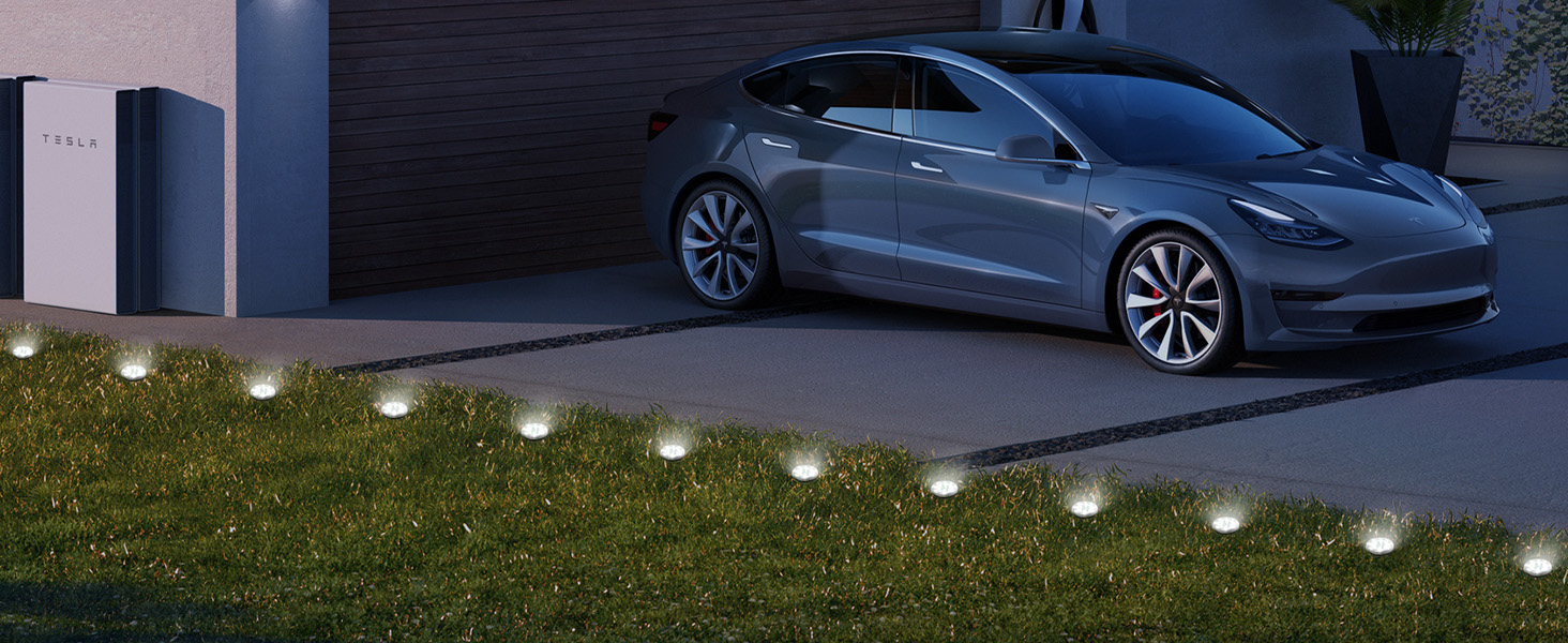 pathway lights solar powered