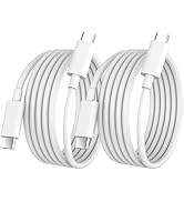 6FT USB C to USB C Charging Cable 65W Type C Laptop Charging Cord for HP Spectre Envy/DELL/Chrome...