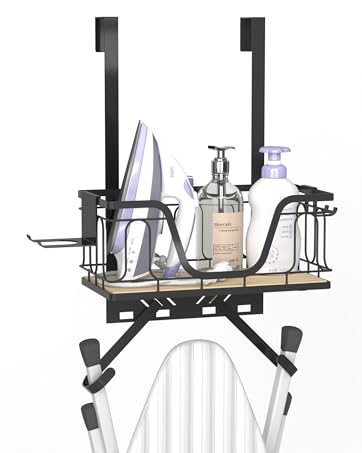 CUFURNIX Ironing Board Holder Wall Mount with Large Storage