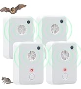 Bat Deterrent Devices: Plug in Bat Deterrent for Attic,Outdoors &amp; Indoors - Bats Removal Keep Awa...