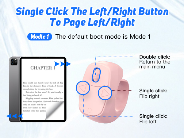 Scrolling Ring Remote Control for Tiktok