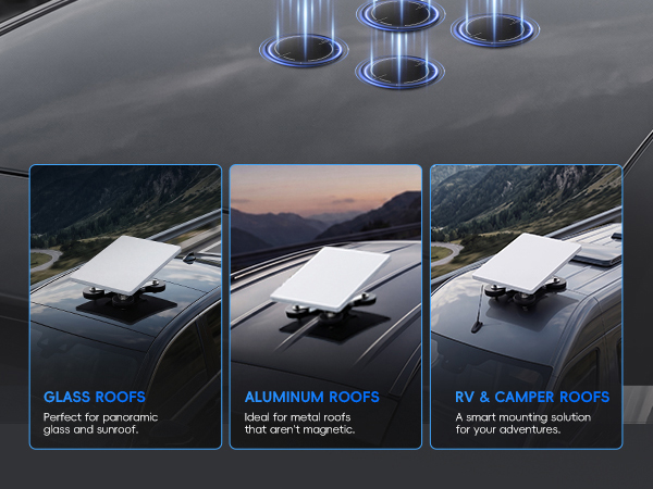 MOUNT STARLINKONN ON-MAGNETIC ROOFS