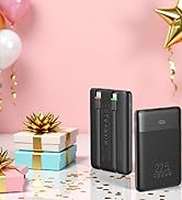 Ultra Slim Portable Charger with Pocket Size, Weighing 6.35 oz/180g, measuring 4.57*2.83*0.66 inches