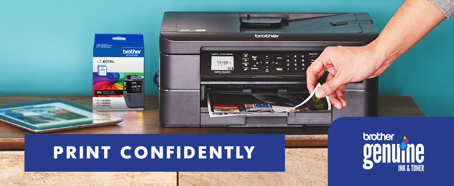 Print Confidently with Brother Genuine Ink &amp; Toner