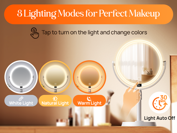 3 Lighting Modes for Perfect Makeup
