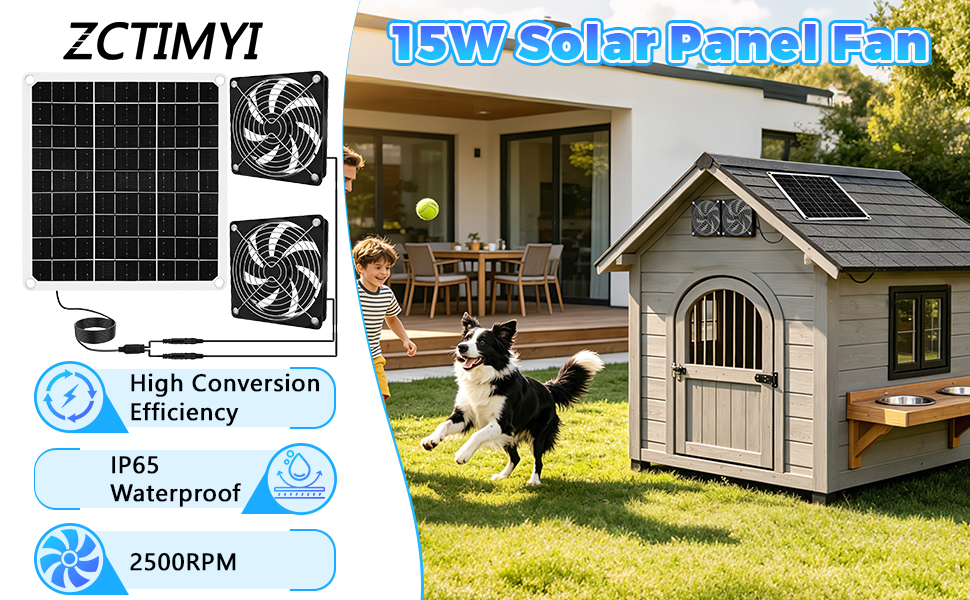 solar fan