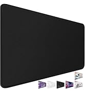 Large Mouse Pad, Desk Mat Office Desk Pad Gaming Mouse Pad with Stitched Edges, 31.5" x 15.7" Mou...