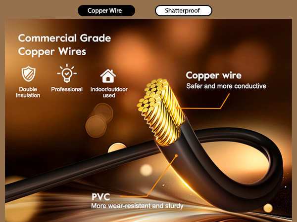 outdoor string lights