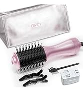 DAN Dual Voltage Hair Dryer Brush,2 inch Blow Dryer Brush,110V-120V/220V-240V Automatic Dual Volt...