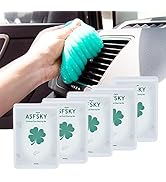 ASFSKY Car Cleaning Gel for Car Detailing Car Cleaning Gel Putty Reusable Keyboard Cleaner Gel Ca...