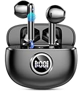 Wireless Earbuds, 2024 Bluetooth 5.3 Headphones HiFi Stereo Ear buds with ENC Noise Cancelling Mi...