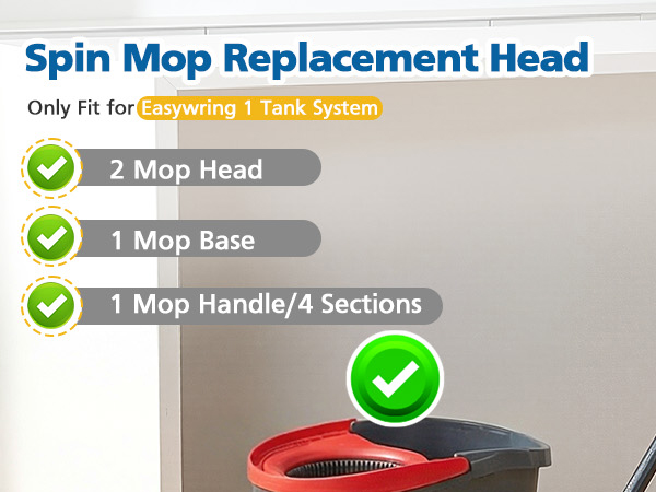 Spin Mop Replace Head