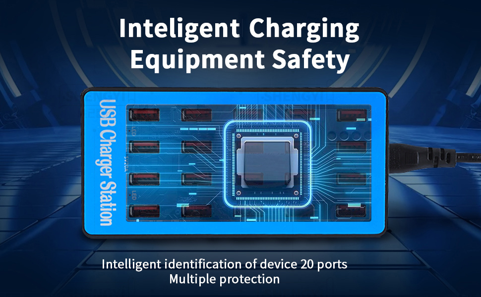 20 port usb charger
