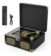 RetroAudio CD Player with Speakers Retro Portable CD Players for Home Music Player with Remote Co...