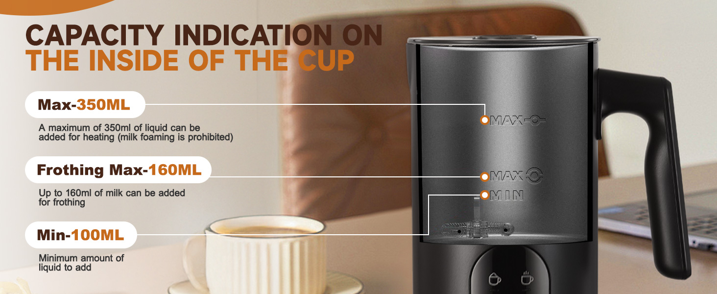 milk frother and steamer milk steamer electric milk frother