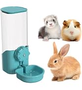 Rabbit Water Bottle for Cage Crate, 29oz No Drip Hanging Automatic Pet Water Dispenser for Small ...