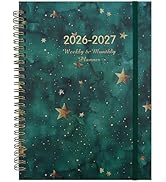2026-2027 Planner, 12 Months Monthly &amp; Weekly Daily Planner July 2026 - June 2027, 8.5" x 6.2" Ha...