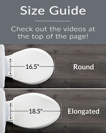 How to Measure Mayfair Bemis Toilet Seat Size Guide