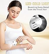 Threading hair removal epilator