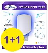Flying Insect Trap for Indoors: Light Trap Captures Fruit Flies, Gnats, and Houseflies, BUG PARKI...