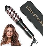 Negative Ion Thermal Brush for Blowout Look, 1.5 Inch Heated Round Brush, Ceramic Curling Brush w...