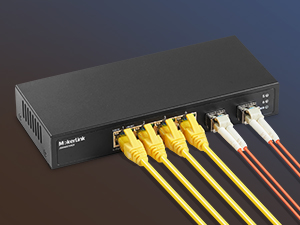 4-Port 2.5G switch with 2-Port 10G SFP