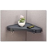 Officemate Verticalmate Corner Shelf, Slate Gray (29322) 14-1/2 x 10 x 1-1/4 inches