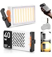 ZHIYUN FIVERAY M40 Video Light, 40W Portable Camera Light, 14000 Lux, CRI/TLCI 96+ 2700-6200K, 32...
