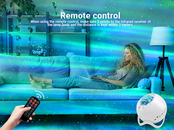 northern lights projector bedroom