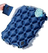 Sekey Inflatable Seat Cushion with Press Valve -2in Thick Airplane Seat Cushion, Ultra Portable &amp;...