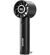 Gaiatop Portable Mini Fan, Handheld Personal Fan with LED Display, 3 Speeds, 2000mAh USB Recharge...