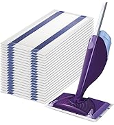 Mopping Pads Refills for Swiffer Wet Jet Mop - Thickness,Absorbent,24 Count