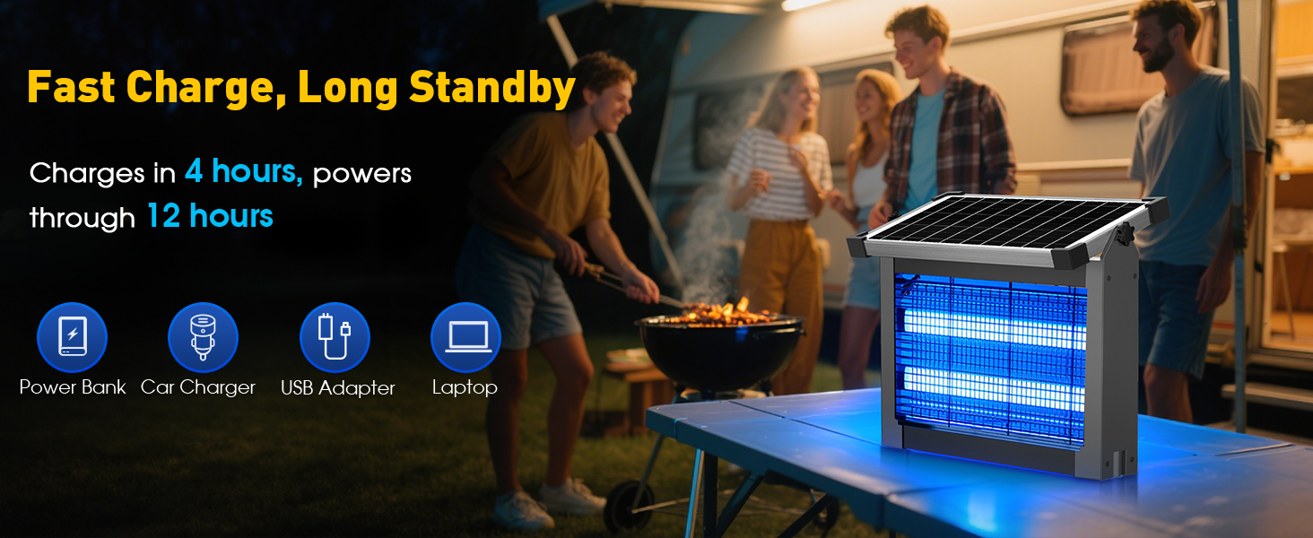 bug zapper outdoor solar