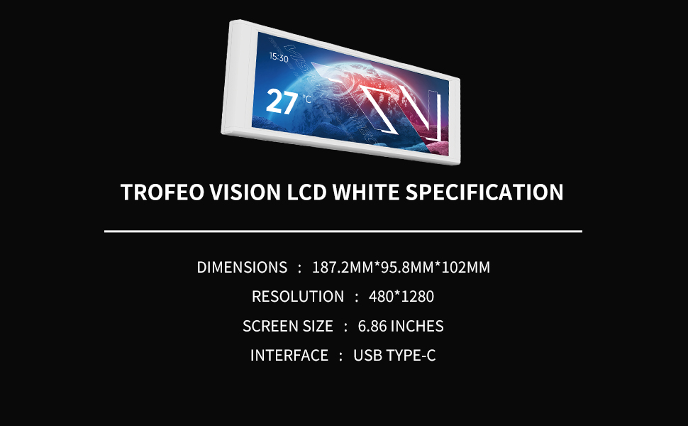 TV LCD WHITE-D2