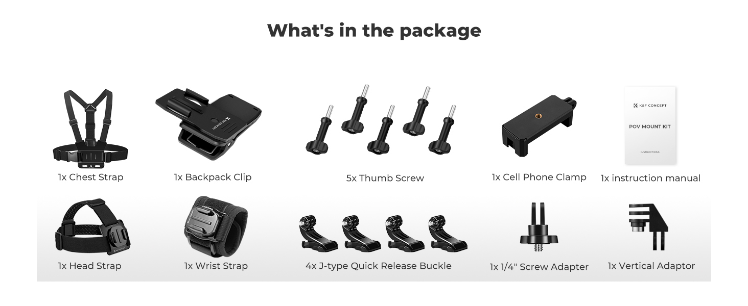 action camera accessories